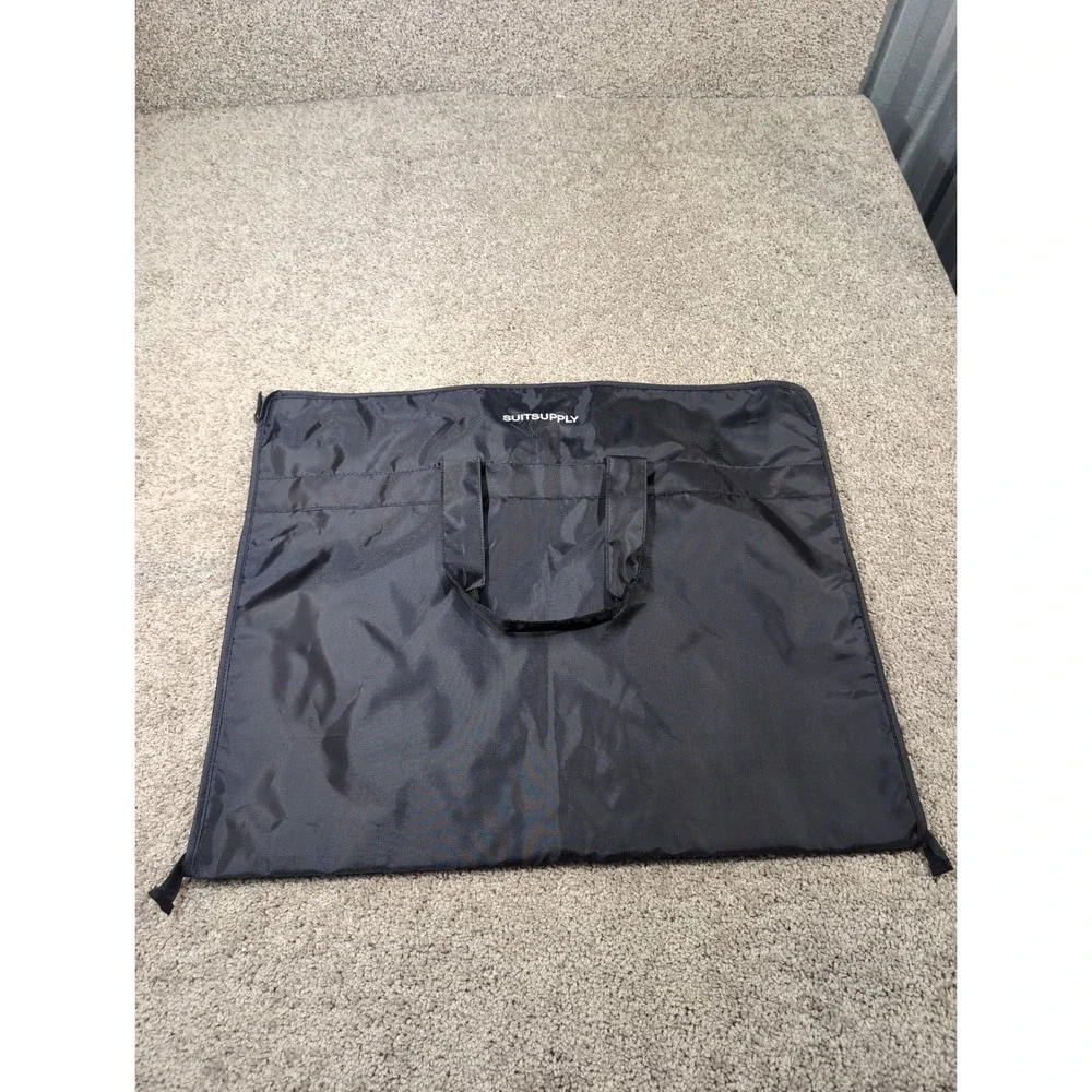 SUITSUPLY Garment Bag Black Travel Clothes Carrier Suit Bag‎